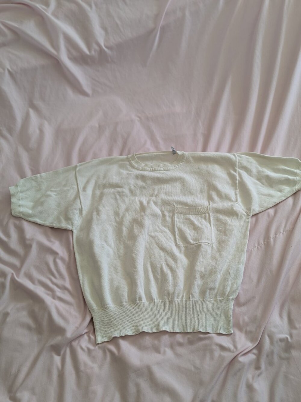 Hand Framed/Metier Manuel Framed Cotton Knit Top HK Harry Rosen